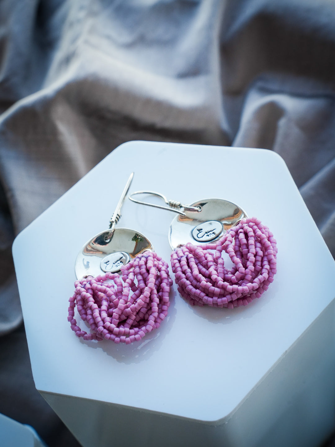 Boreal Berry Basket - Berry Beaded Earrings