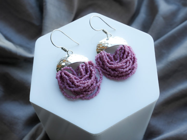 Boreal Berry Basket - Berry Beaded Earrings