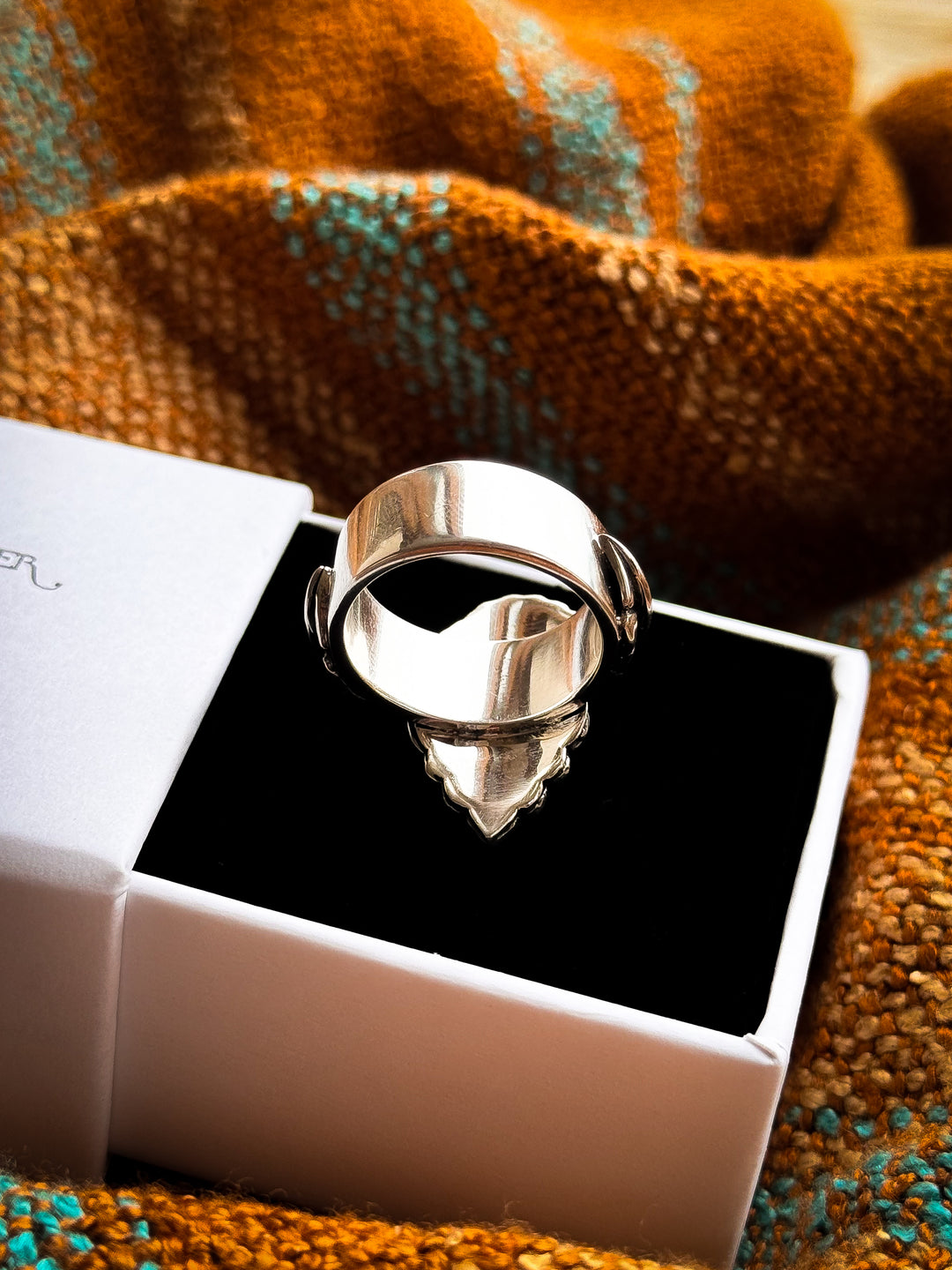 Australian Boulder Opal Ring ~ Nebula