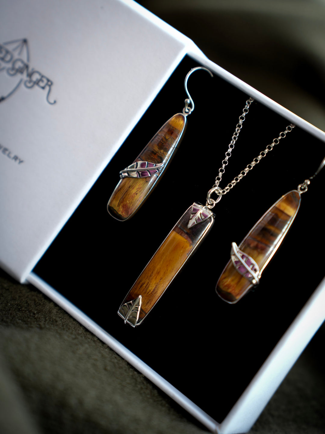 Mara Mamba Tiger's Eye Set