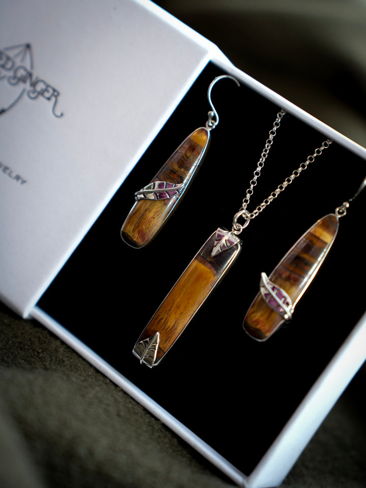 Mara Mamba Tiger's Eye Set