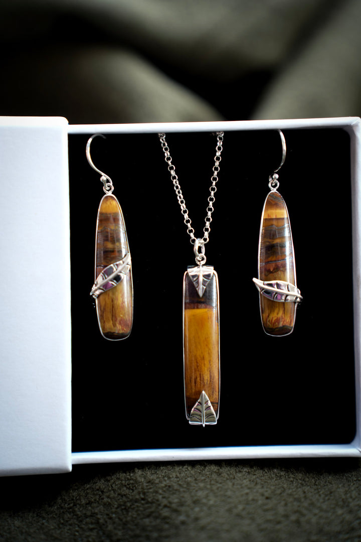 Mara Mamba Tiger's Eye Set