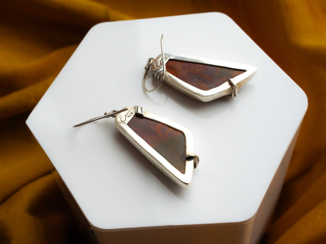 Mara Mamba Tiger’s Eye Earrings
