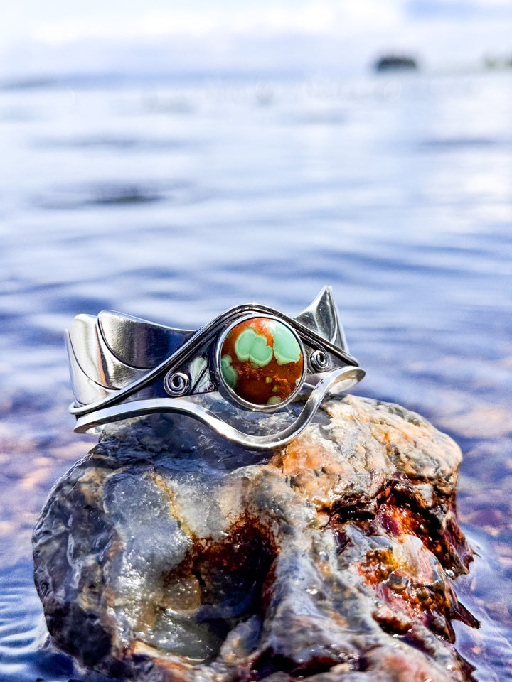 Valkyrie Cuff - Royston Turquoise