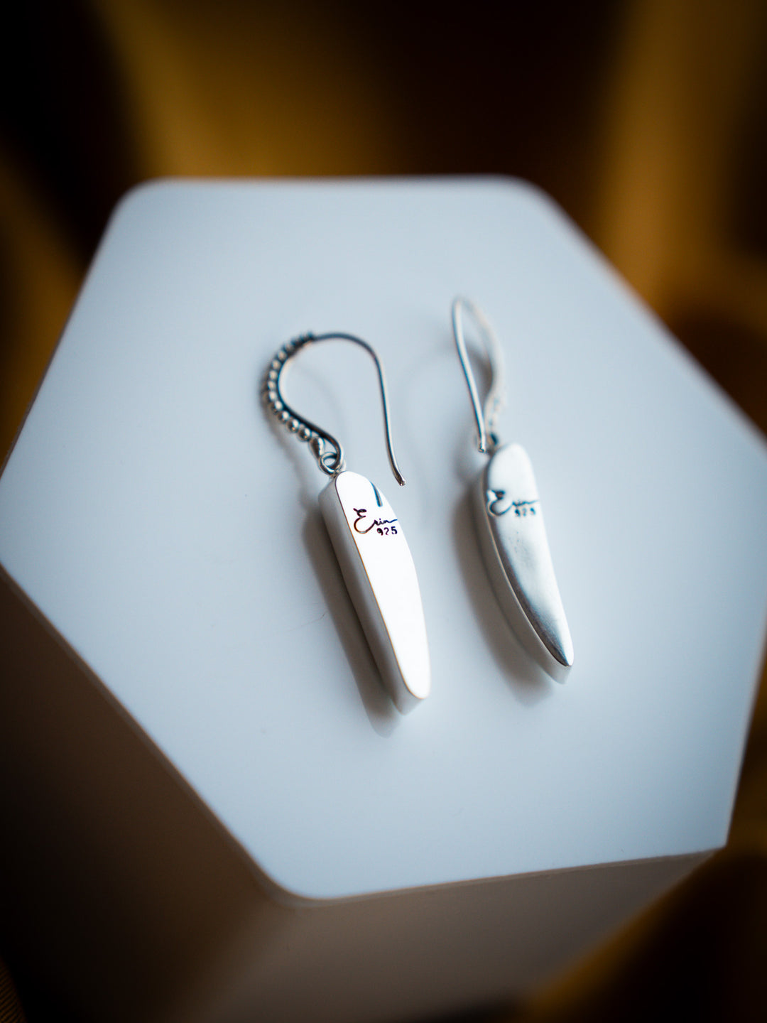 Carico Lake Turquoise Sterling Silver Earrings
