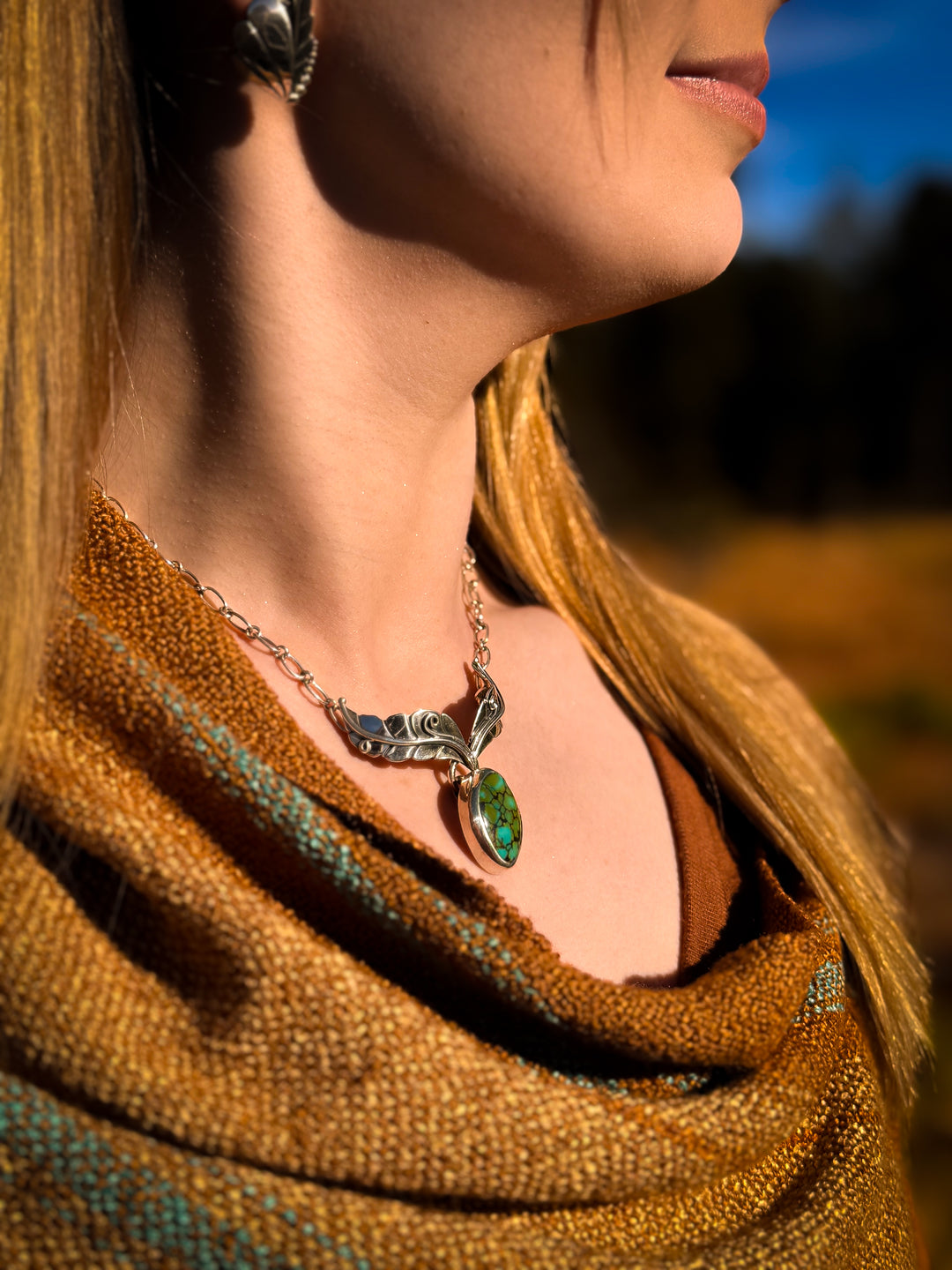 Rusty River Hubei Turquoise Necklace