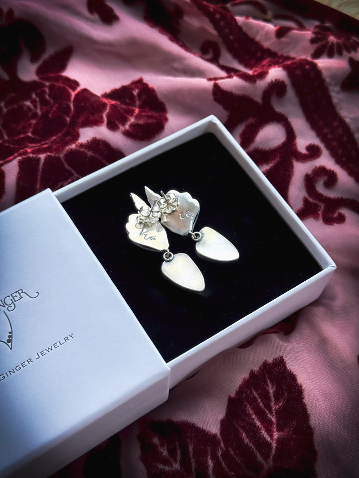 Desert Clarity Fairy Wing Earrings
