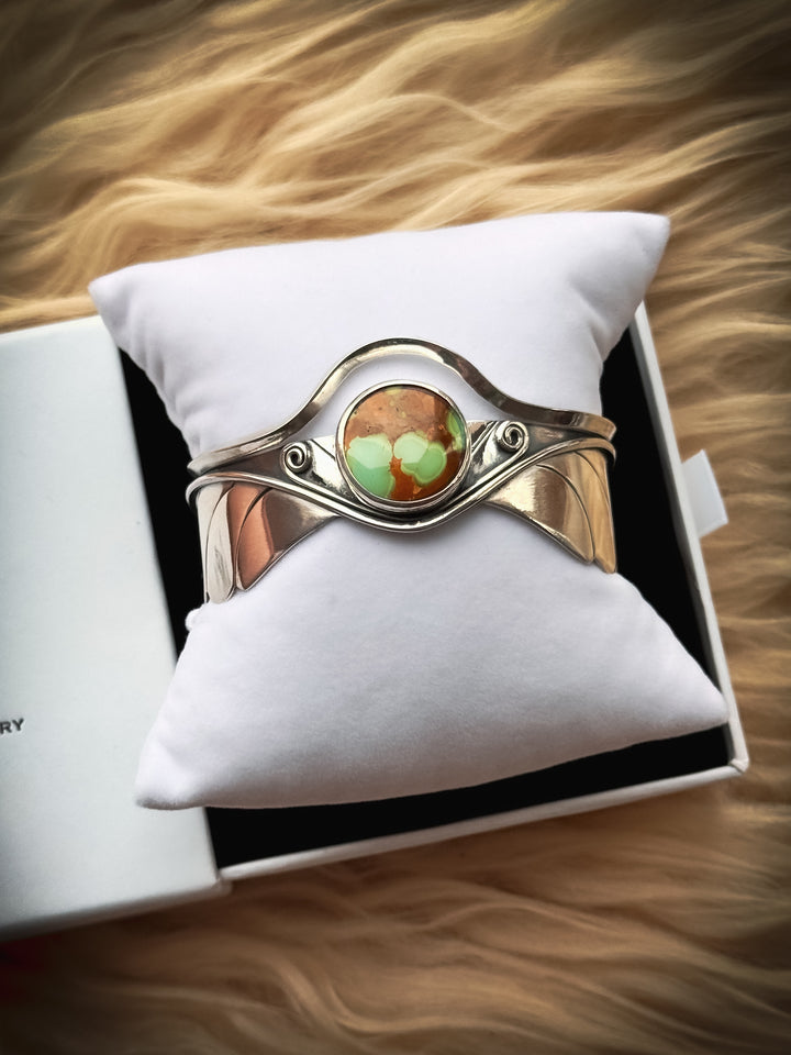 Valkyrie Cuff - Royston Turquoise