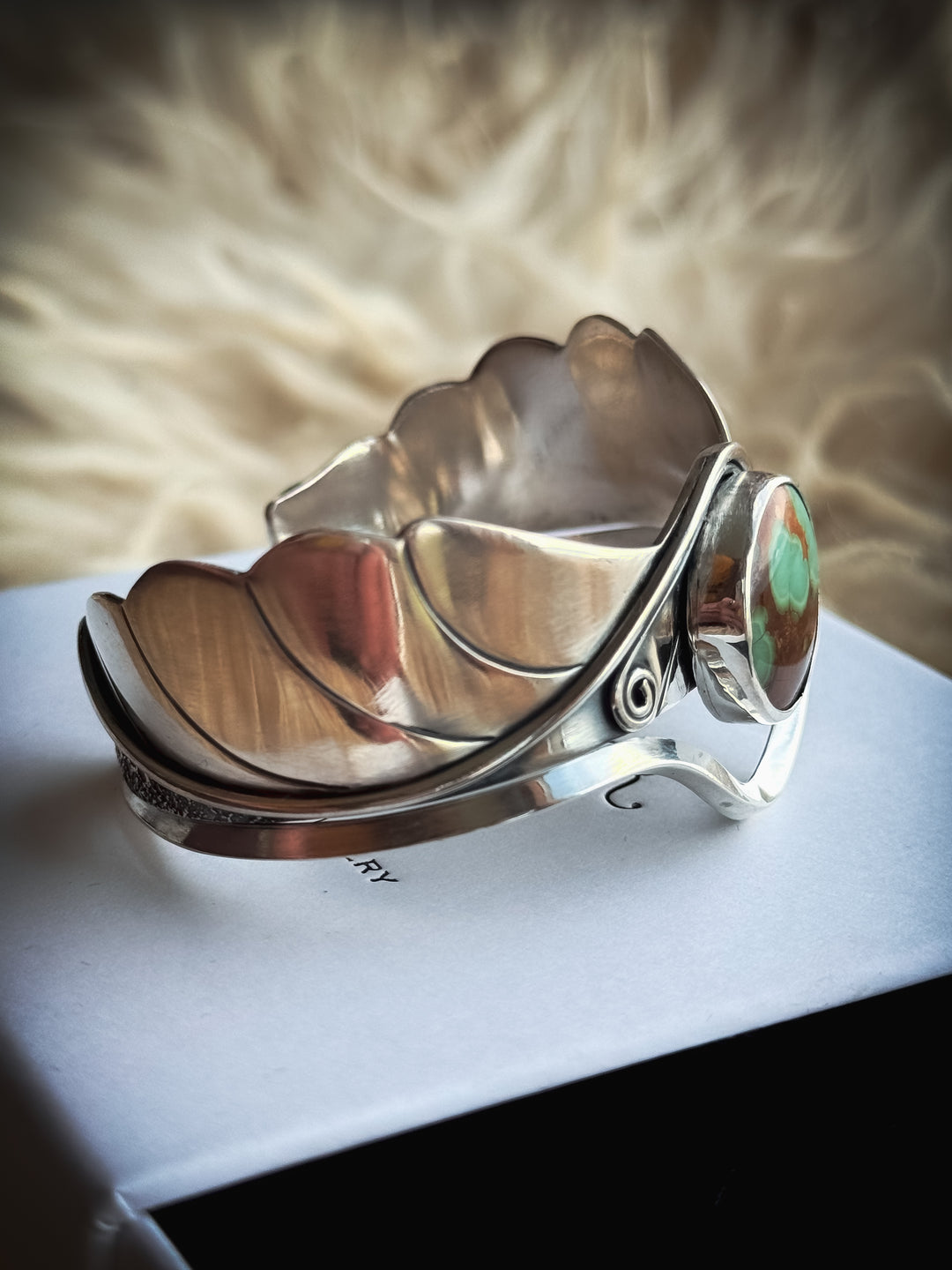 Valkyrie Cuff - Royston Turquoise