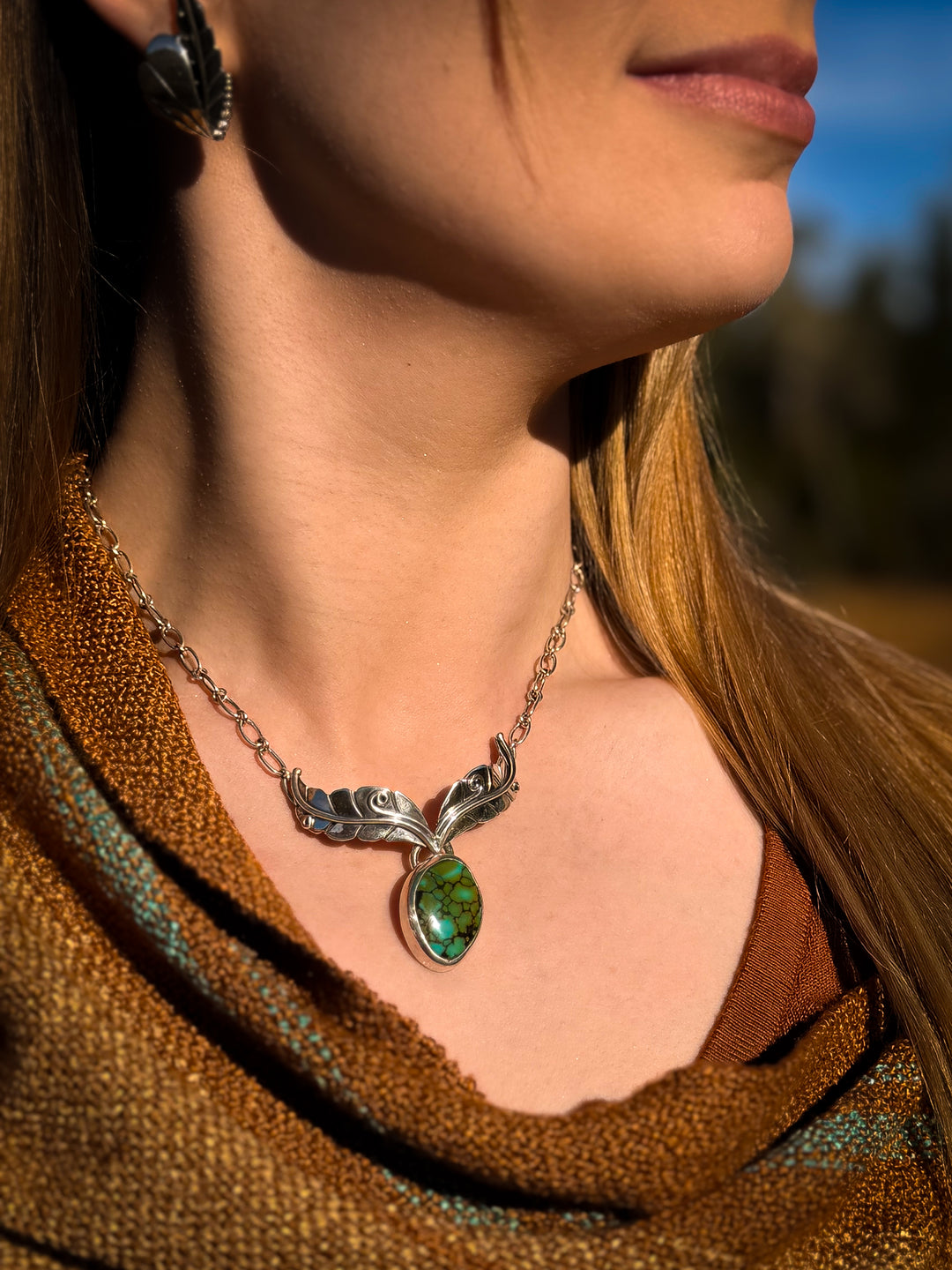 Rusty River Hubei Turquoise Necklace