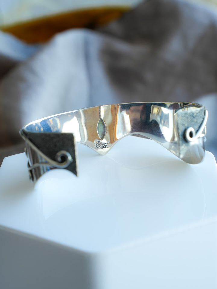 Valkyrie Cuff with Labradorite