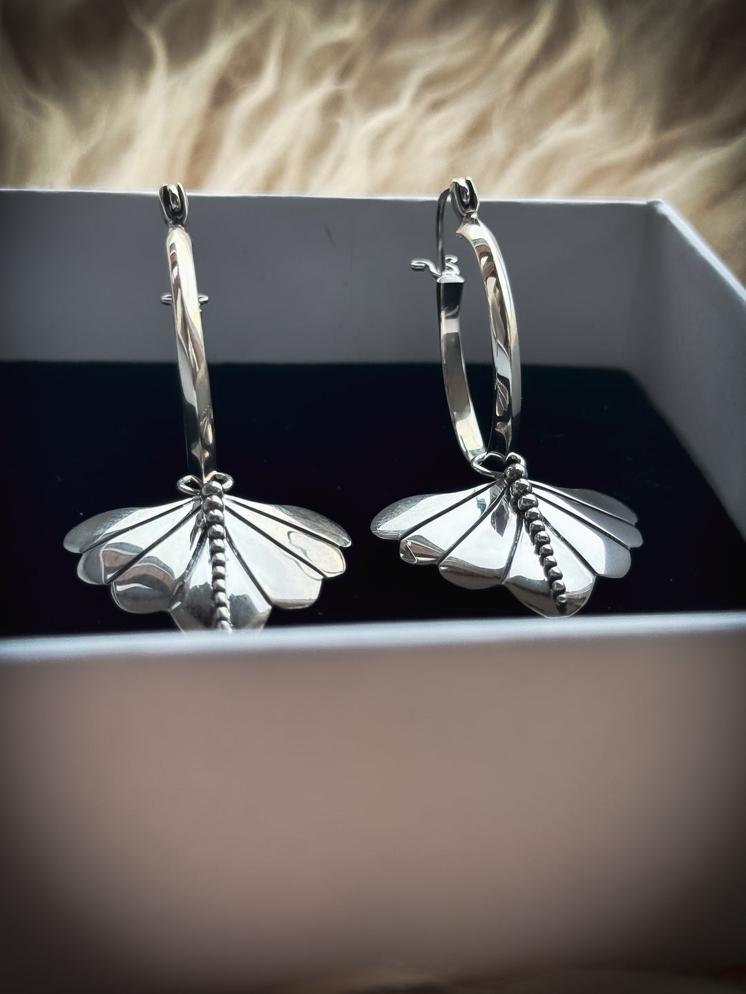 Willow Wisp Hoop Earrings