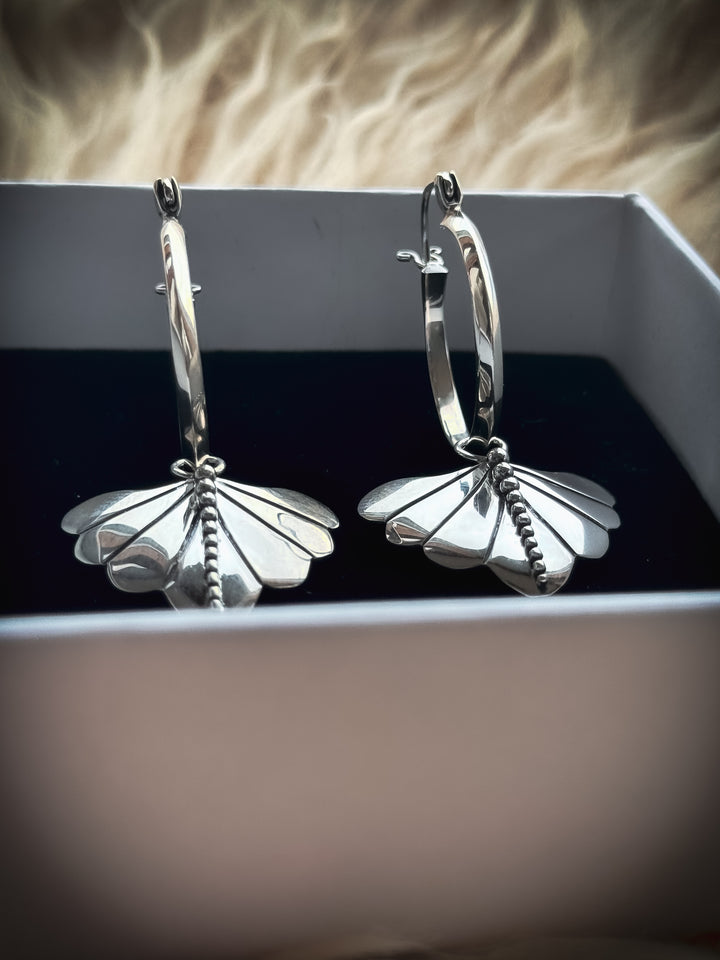 Willow Wisp Hoop Earrings