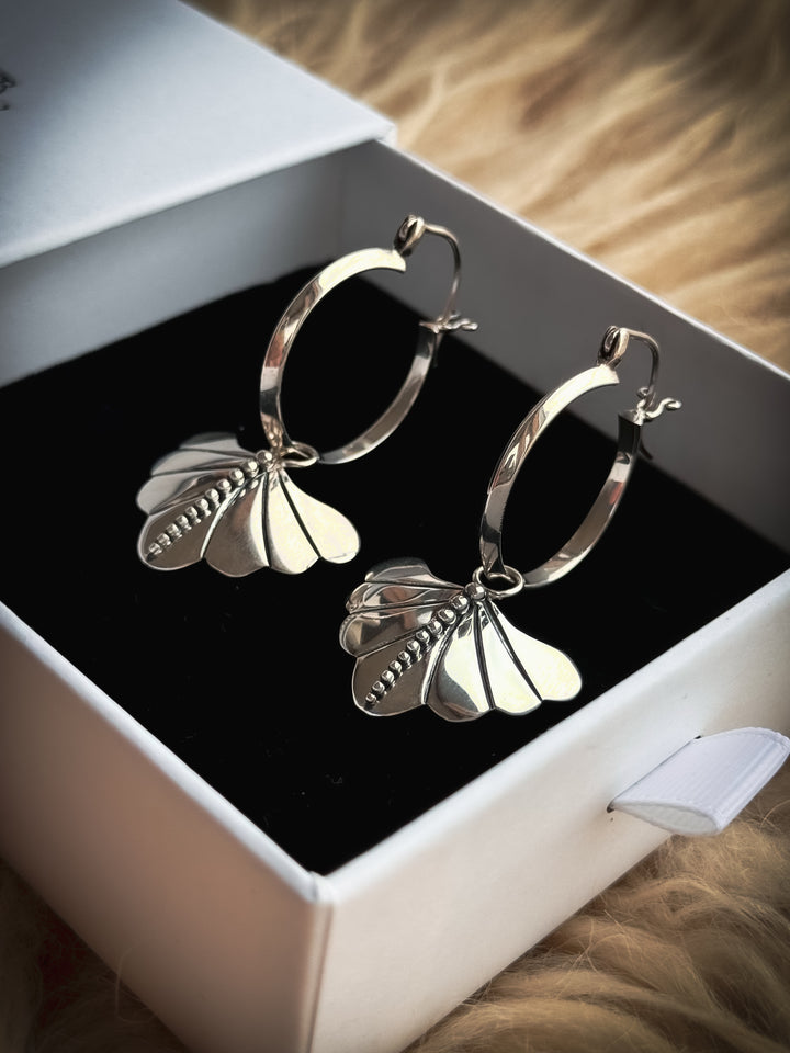 Willow Wisp Hoop Earrings