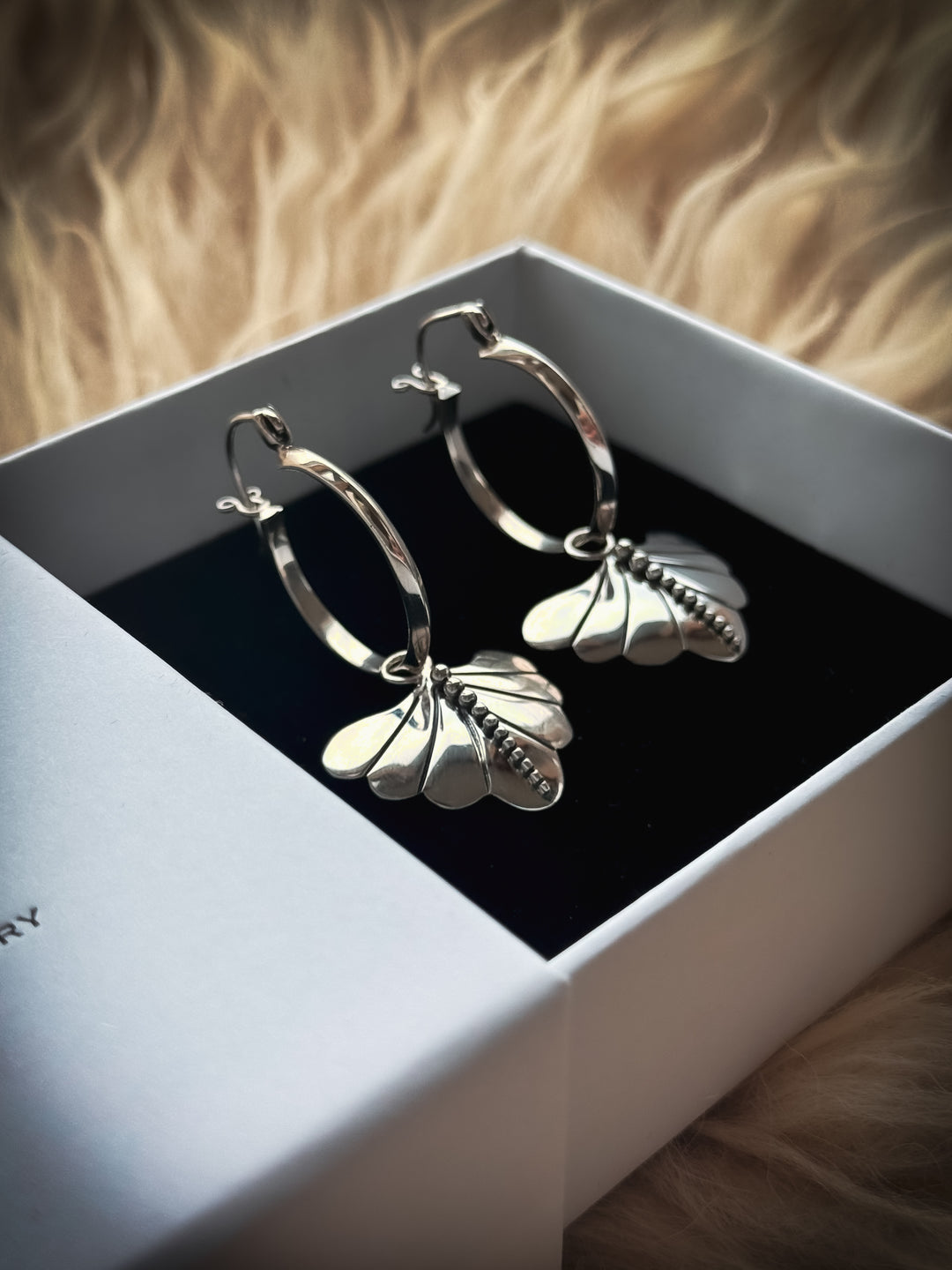 Willow Wisp Hoop Earrings