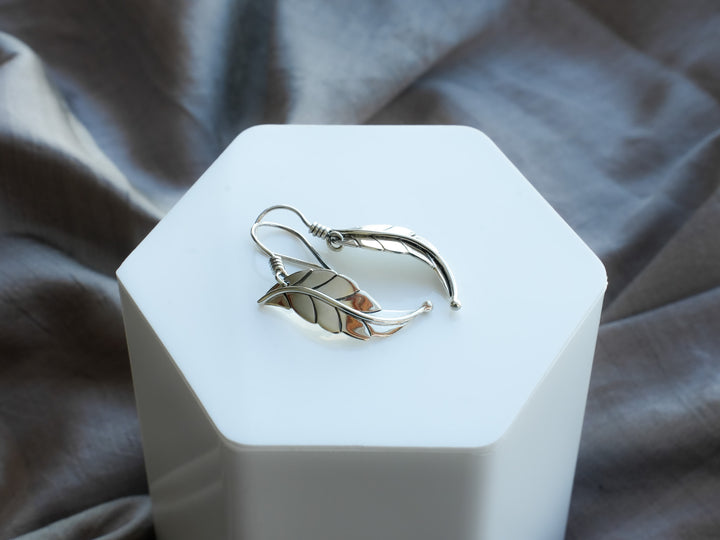 Whimsy Berry Leaf Earrings