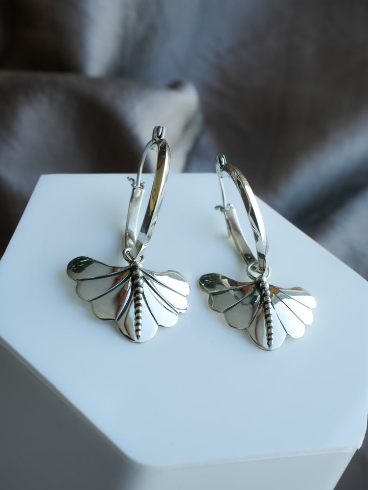 Willow Wisp Hoop Earrings