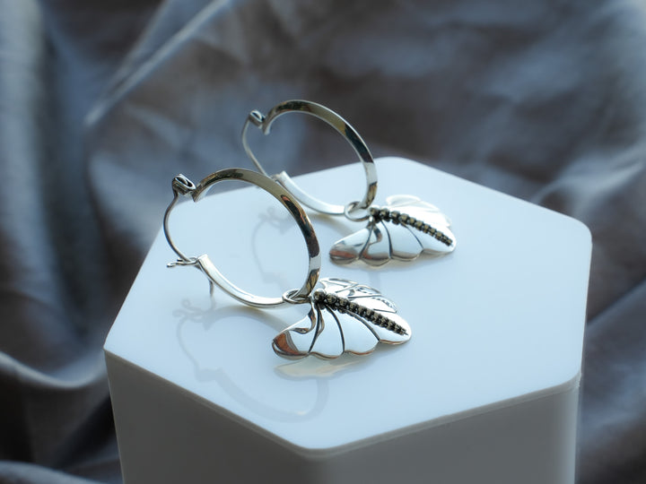Willow Wisp Hoop Earrings