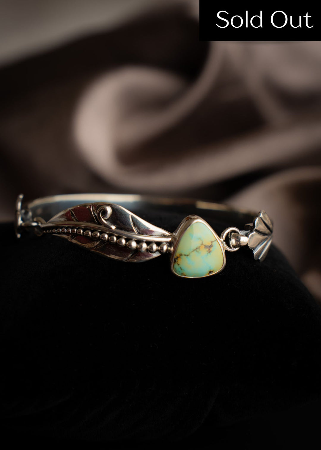 Fairy Leaf Latch Cuff - Medium
