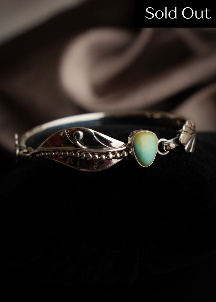 Fairy Leaf Latch Cuff - Medium