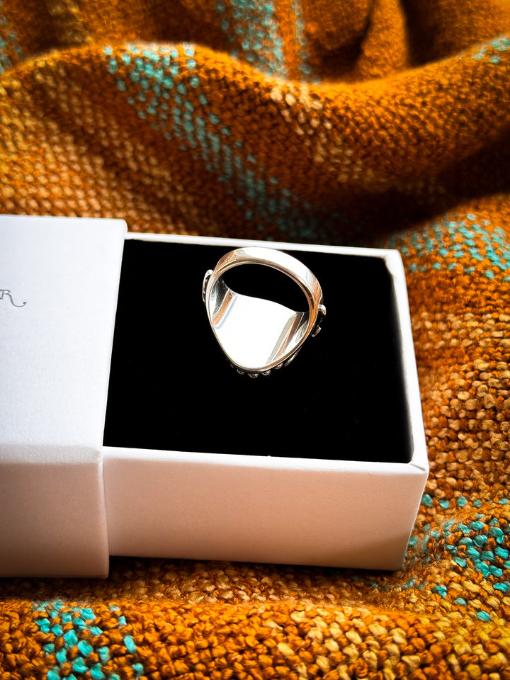 Australian Boulder Opal Ring ~ Starlight