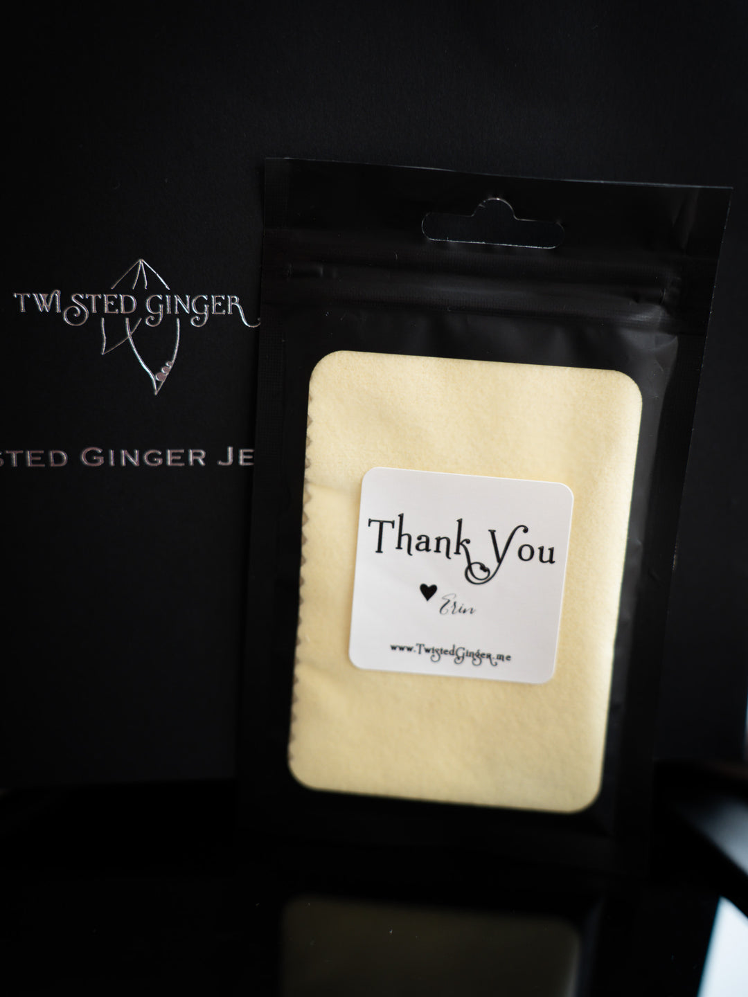 Sunshine Polishing Cloth | Twisted Ginger Jewelry