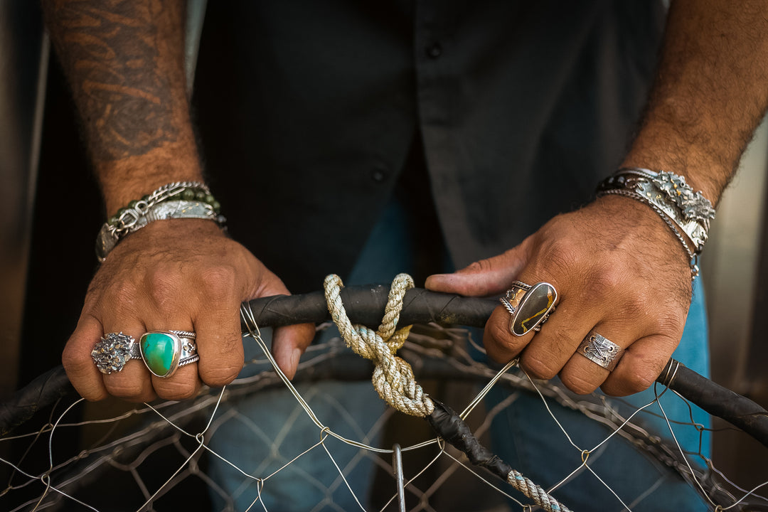 Frontier Shank - BlackjackTurquoise Ring