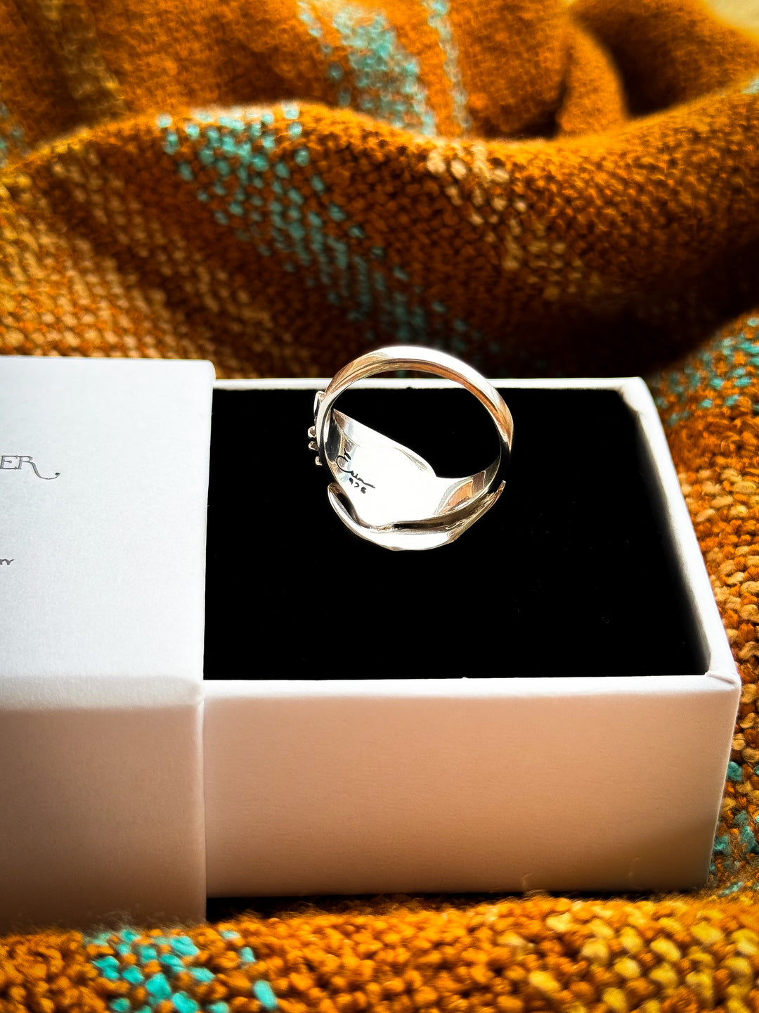 Australian Boulder Opal Ring ~ Tempest