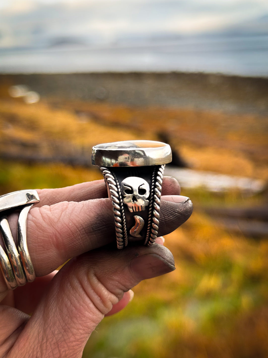 Custom Thundercloud Mountain Ring