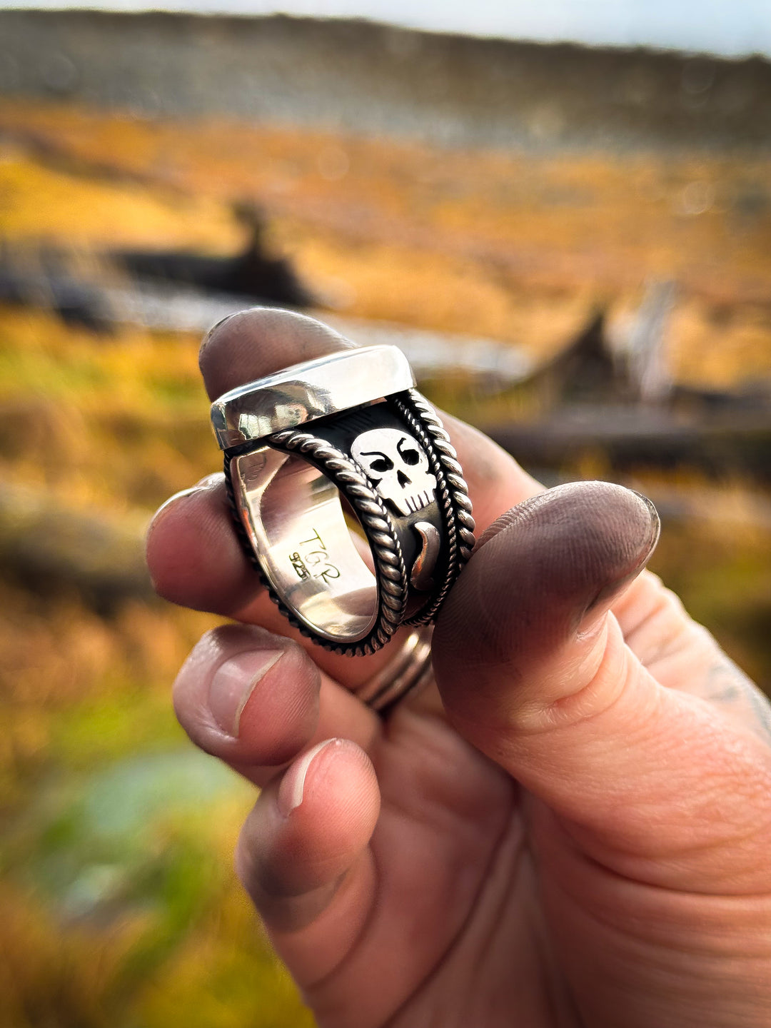 Custom Thundercloud Mountain Ring