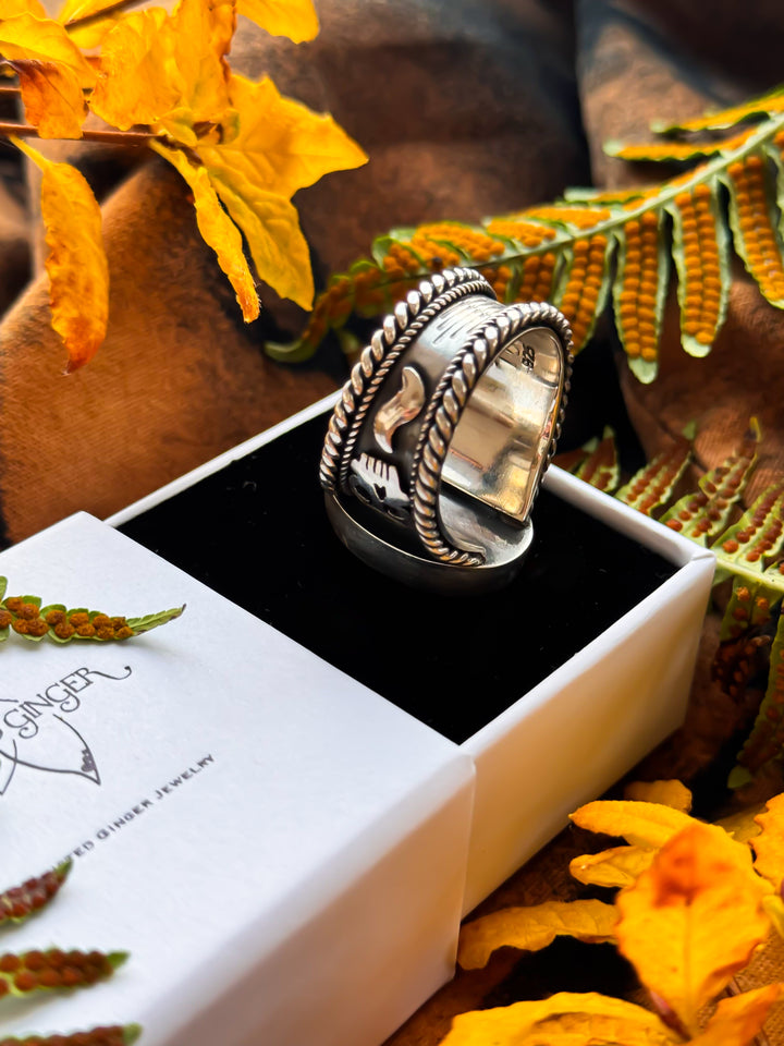 Custom Thundercloud Mountain Ring