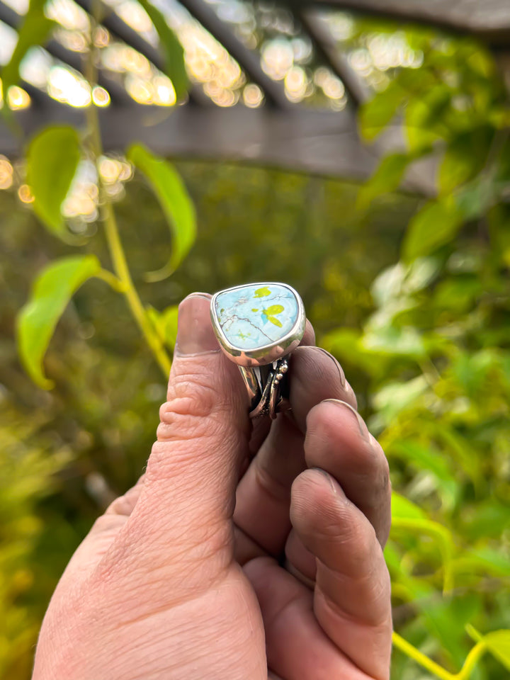 Gobi Turquoise Hummingbird Ring