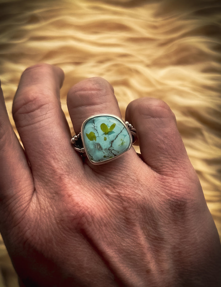 Gobi Turquoise Hummingbird Ring