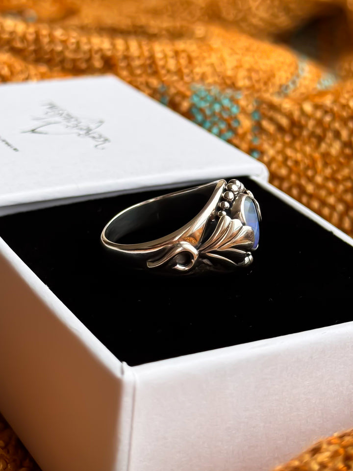 Australian Boulder Opal Ring ~ Twilight
