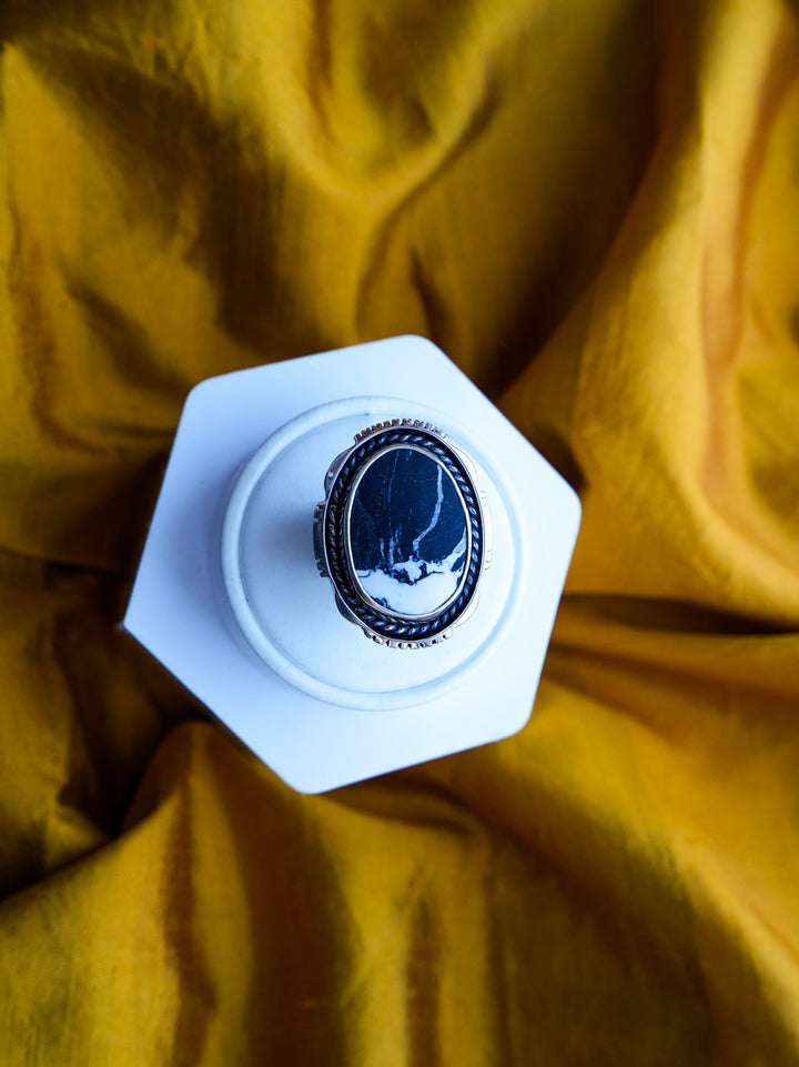 White Buffalo Landscape Ring