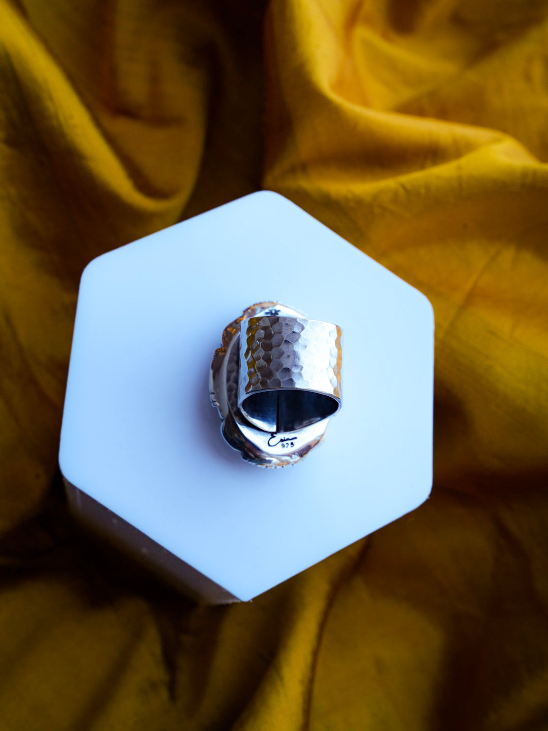 White Buffalo Landscape Ring
