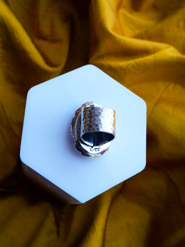 White Buffalo Landscape Ring
