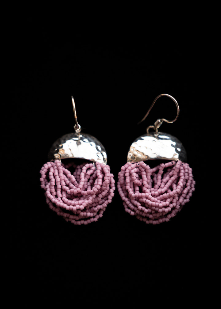 Boreal Berry Basket - Berry Beaded Earrings