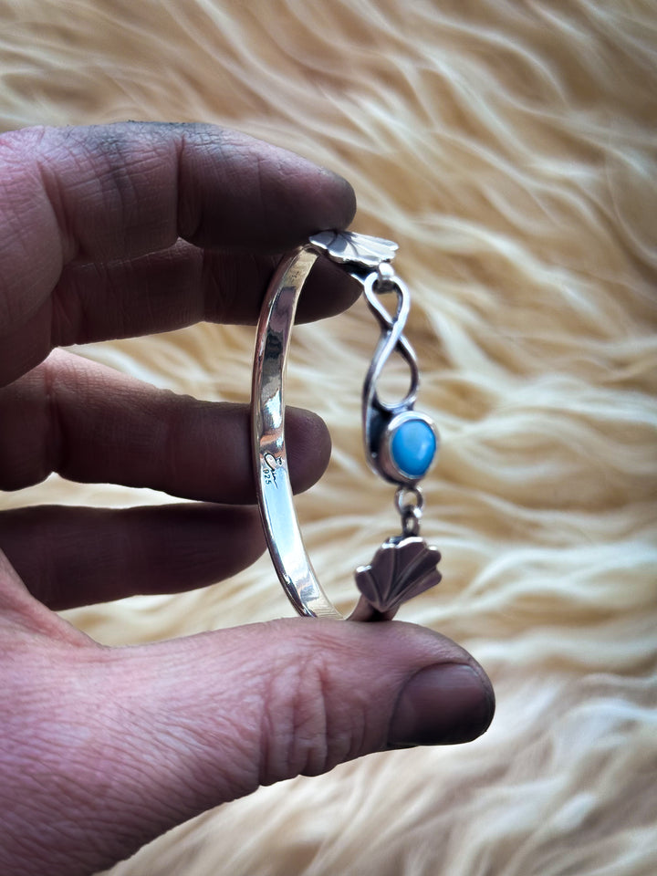 Golden Hills Turquoise Infinity Cuff