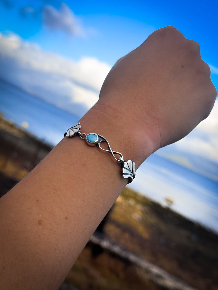 Golden Hills Turquoise Infinity Cuff