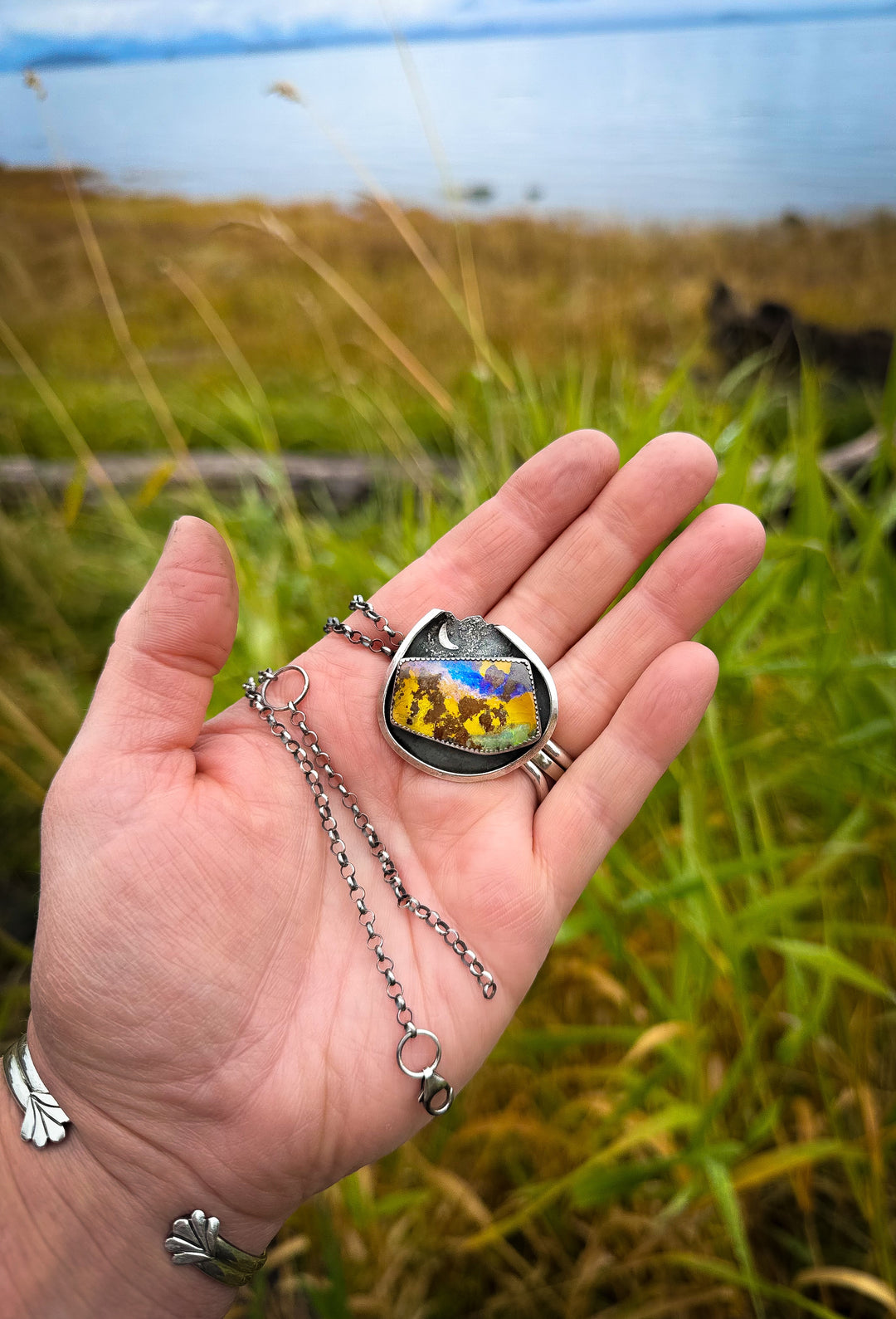 Boulder Opal Necklace