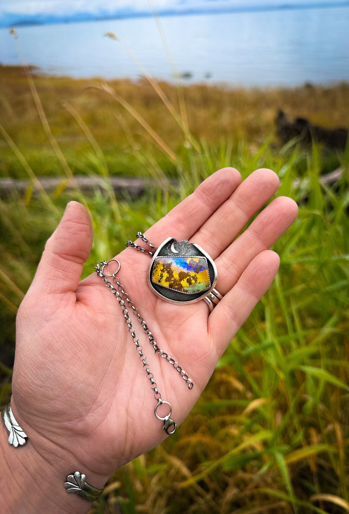 Boulder Opal Necklace