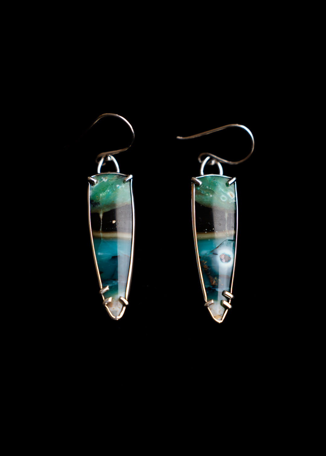 Opalwood Drop Earrings