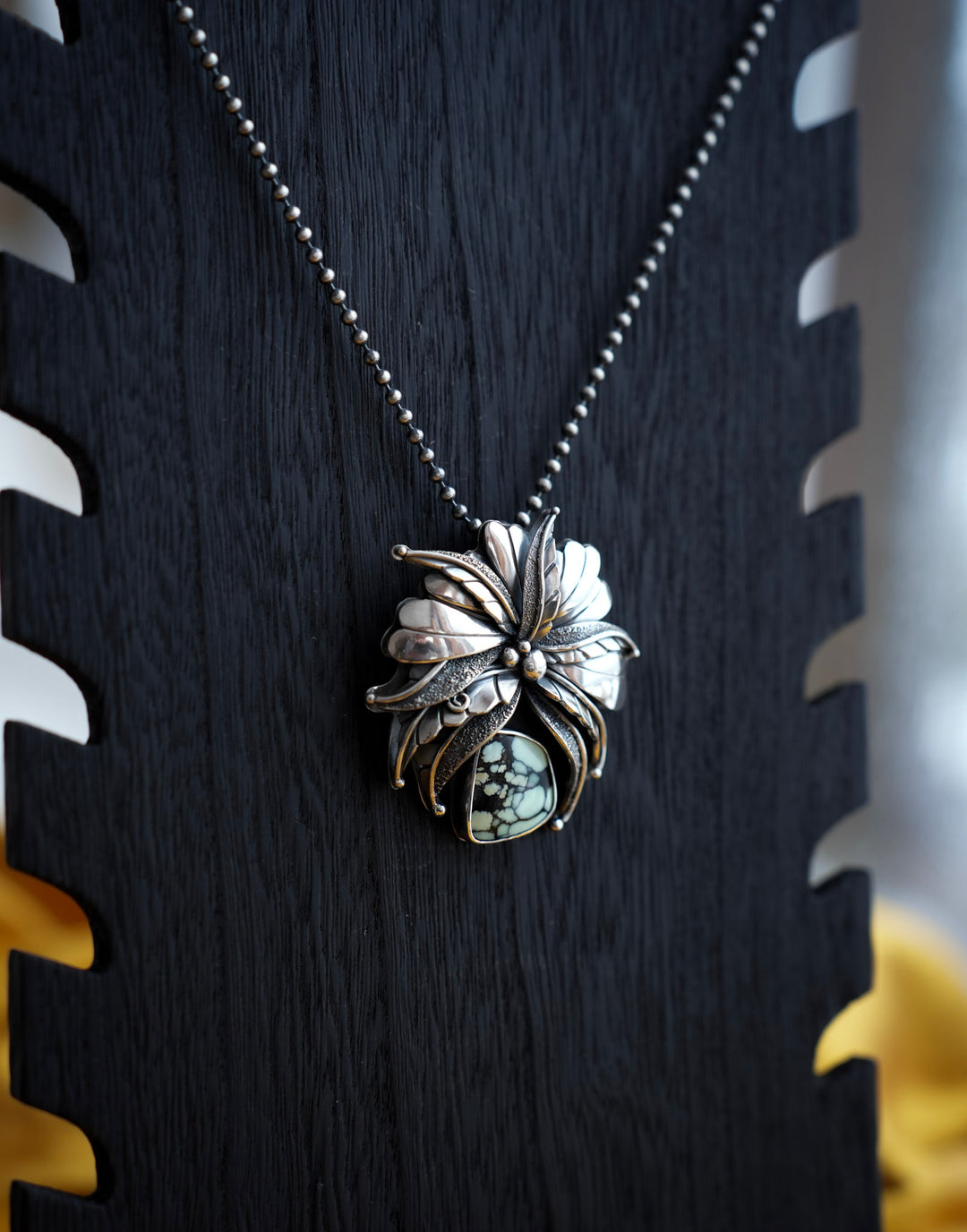 Desert Bloom Variscite Pendant - The Becoming