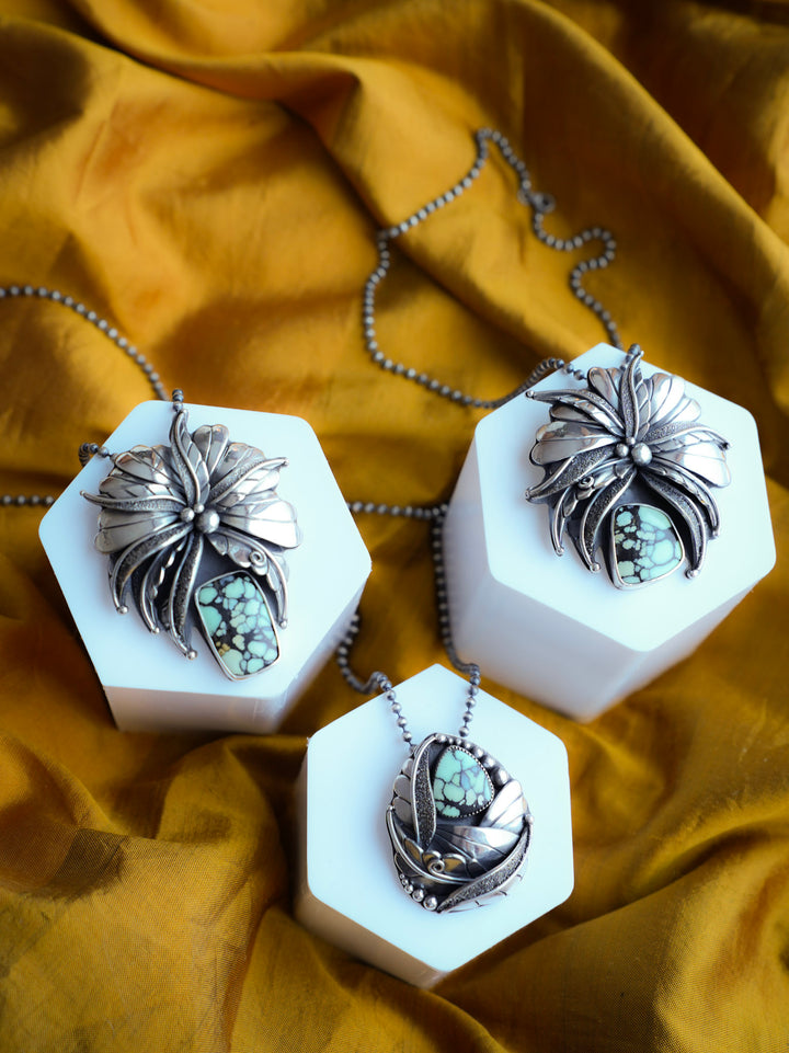 Desert Bloom Variscite Pendant - The Threshold