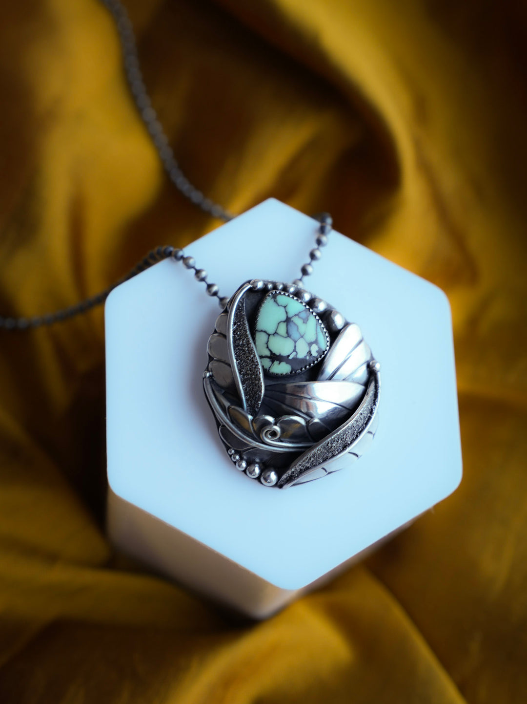 Desert Bloom Variscite Pendant - The Threshold