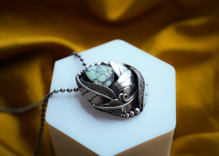 Desert Bloom Variscite Pendant - The Threshold