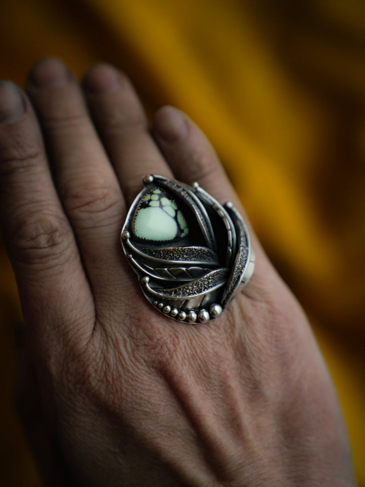Desert Bloom Variscite Ring - The Vessel