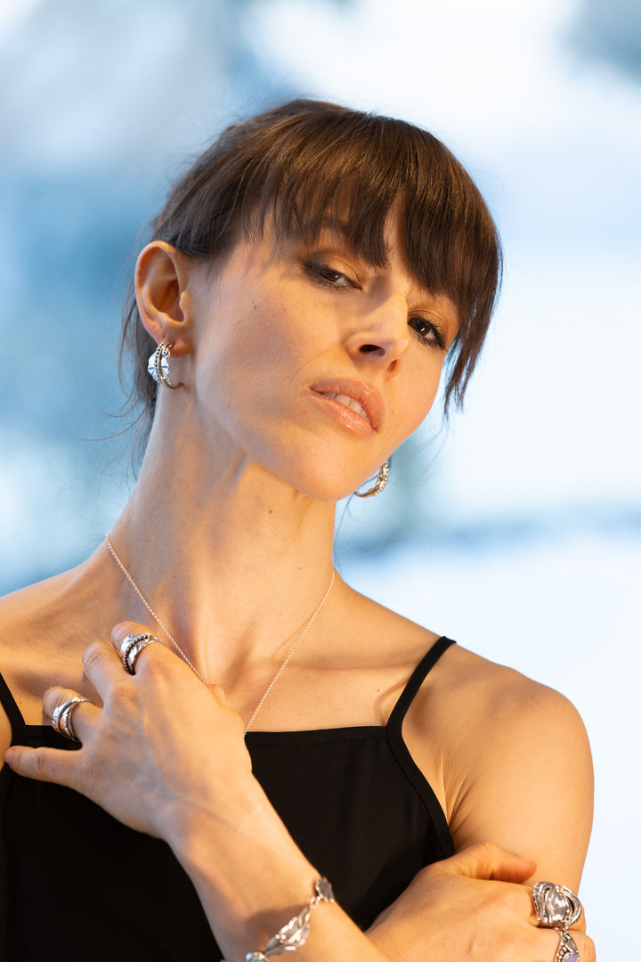 Dewdancer's Hoop Earrings