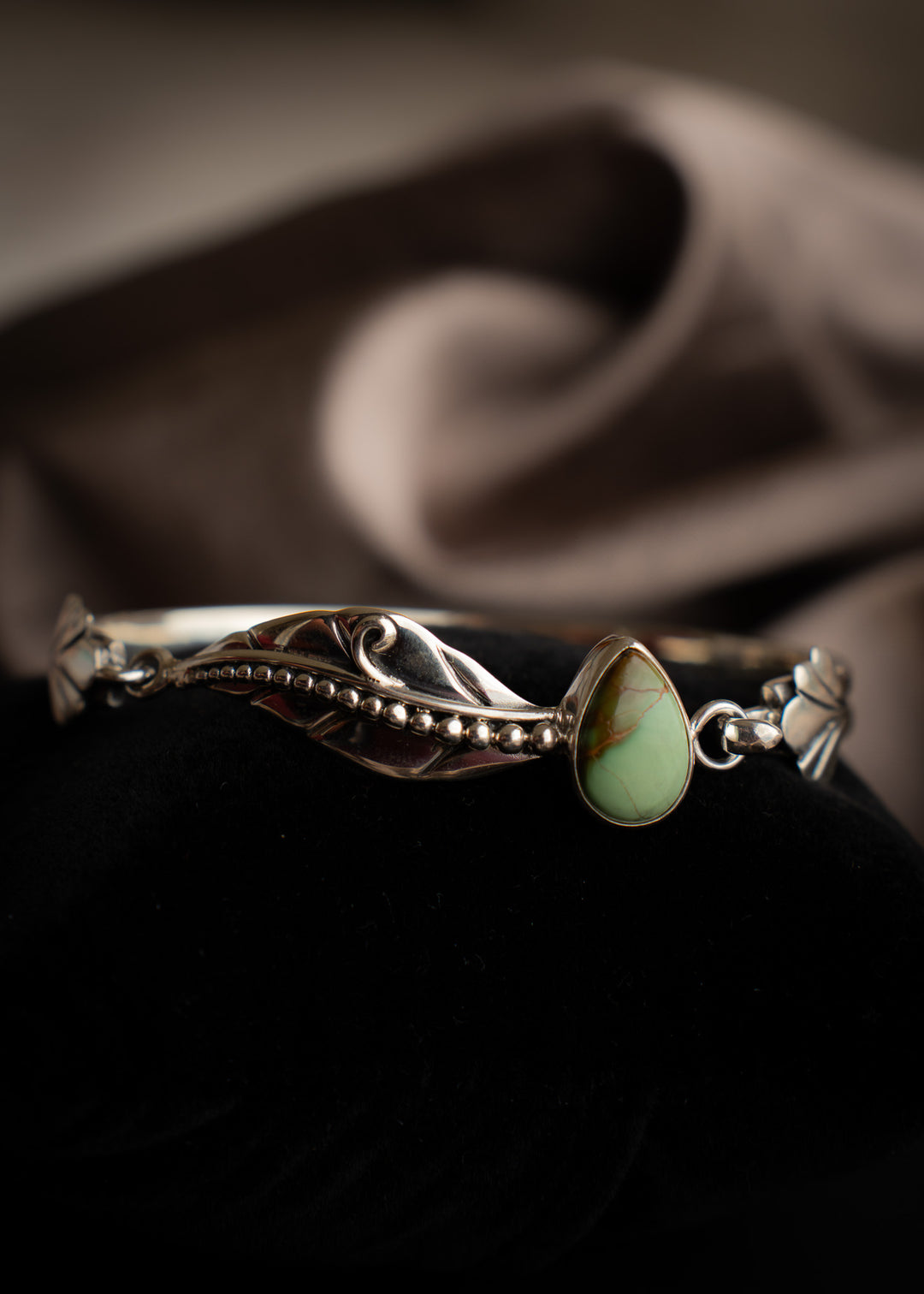 Fairy Leaf Latch Cuff - Large